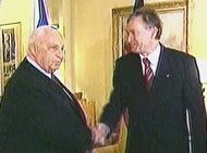P.M. Sharon and Pres Kohler