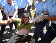 Disengagement Tension (Photo: Amit Shabi)