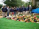 Soldiers at the grave
