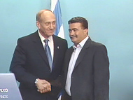 Olmert and Peretz