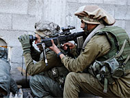 IDF soldiers operating in the Gaza Strip