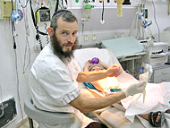 Dr. Sody Naimer in his Clinic in Neve-Dekalim