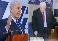 MK Peres Prepares - PM Sharon Votes