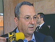 Defense Minister Ehud Barak