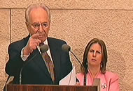 Opposition Leader Peres