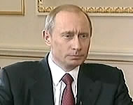 Russian President Vladimir Putin