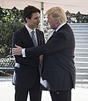 Trudeau and U.S. President Donald Trump meet in Washington, D.C. (CC White House)