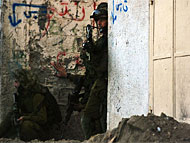 IDF forces during ground operation in the Gaza Strip
