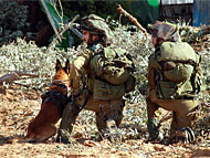 IDF soldiers operating in the Gaza Strip