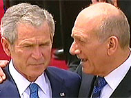 President Bush and Prime Minister Olmert