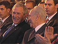 Bush and Peres