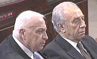 Ariel Sharon - Shimon Peres