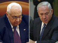 Ariel Sharon - Bibi Netanyahu