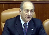 PM Olmert, this morning