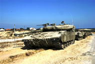 Israeli Tanks - Gaza