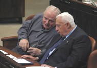 PM Sharon and MK Lapid