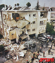 A direct hit on a Haifa house (Maariv)