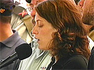 Karnit Goldwasser, wife of dead soldier Ehud Goldwasser