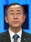 UN Secretary General Ban Ki-Moon