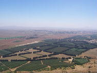 Ceasefire line between Syria and Israel on the the Golan Heights. (photo credit: Masterpjz9)