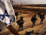 IDF troops near the Gaza Strip