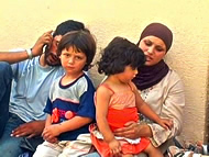 Palestinian refugees from Gaza