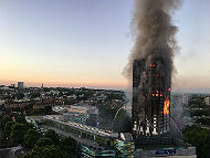 Grenfell Tower fire (photo by Natalie Oxford, CC BY 4.0)