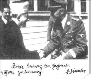 Himmler and the Mufti.