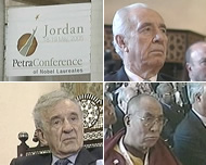 Shimon Peres, Elie Wiesel and the Dalai Lama