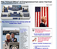 Representive Jane Harman website