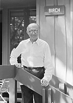 Menachem Begin at Camp David in 1978