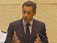 French President Nicolas Sarkozy