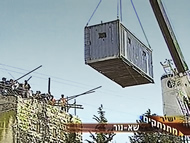 Evacuating Settlers in Sa-Nur