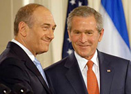 Olmert & Bush