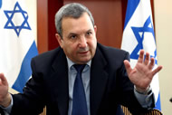 Defense Minister Ehud Barak