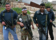 Palestinian democracy - rule by gunmen (Photo: Amit Shabi) (Photo: Amit Shabi)