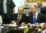 Olmert today