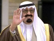 Saudi King Abdullah Al Aziz