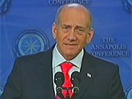 Israeli Prime Minister Ehud Olmert