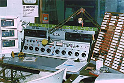 the Voice of Peace radio station