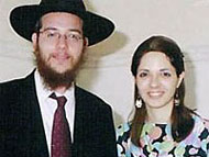 The late couple Rabbi Gabi Holtzberg and his wife Rivka