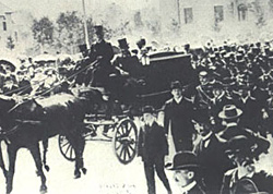 Herzl's funeral, Vienna 1904