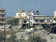 Targeted Qana building