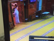 Caught on CCTV, the final moments before the Saudi born suicide bomber entered the Kuwaiti mosque's prayer room and detonated his explosive belt.