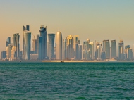 Doha, the financial center of Qatar (photo credit: Francisco Anzola - Wikimedia Commons)