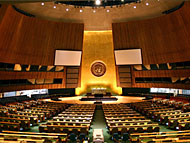 UN General Assembly hall (photo: Patrick Gruban)