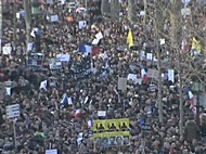 Nearly 4 million gathered at anti-terrorism rally throughout France on January 11, 2015