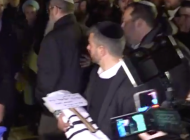 Funeral of three-day-old Amiad Israel on the Mount of Olives. May his memory be a blessing