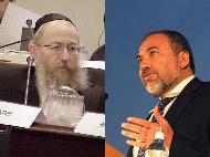 Litzman (L), Lieberman (R)