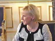 Swedish Foreign Minister Margot Wallström